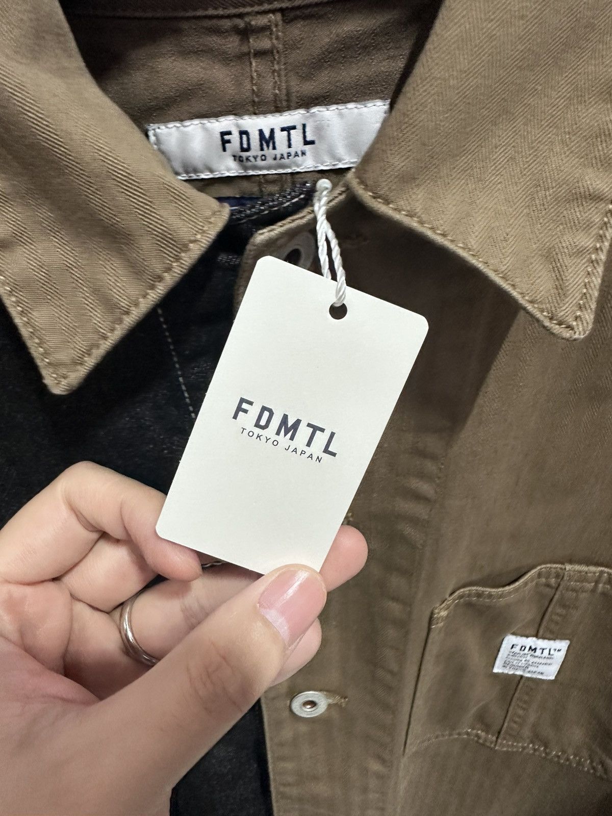 FDMTL Fdmtl third jacket Coverall Rinse Size US M / EU 48-50 / 2 - 4 Thumbnail
