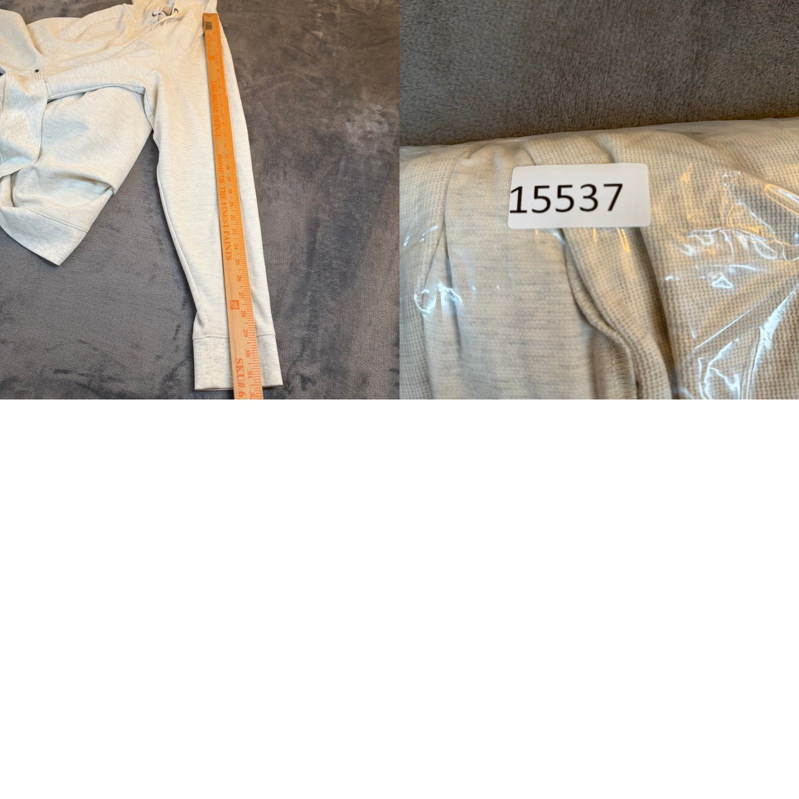Vintage VRS T Heathered Light Grey Full Zip Hoodie Lightweight Comfort Mens XXL 2XL Size US XXL / EU 58 / 5 - 8 Thumbnail