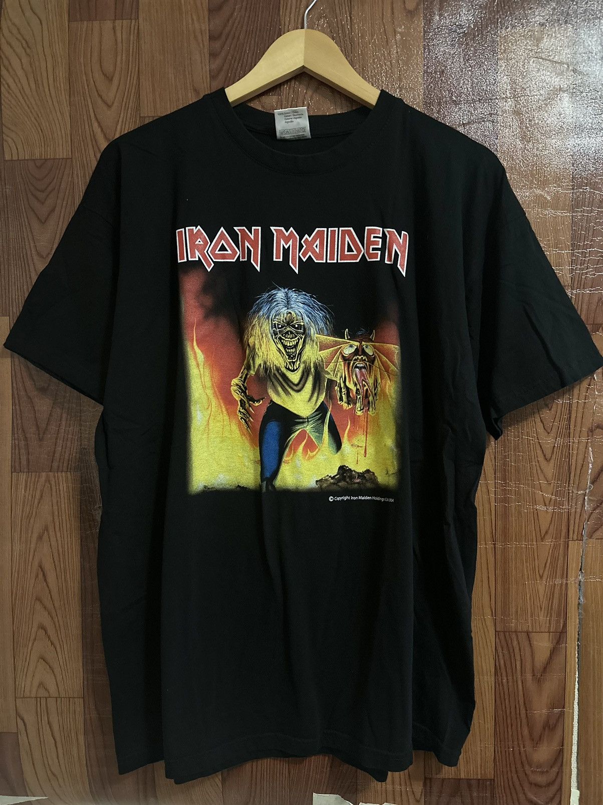Band Tees × Vintage Iron maiden Size US S / EU 44-46 / 1 - 1 Thumbnail