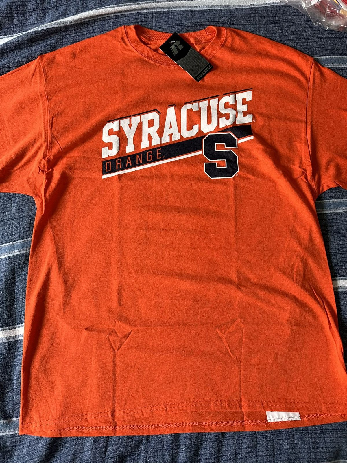 Russell Athletic Syracuse College Tee Size US XL / EU 56 / 4 - 1 Thumbnail