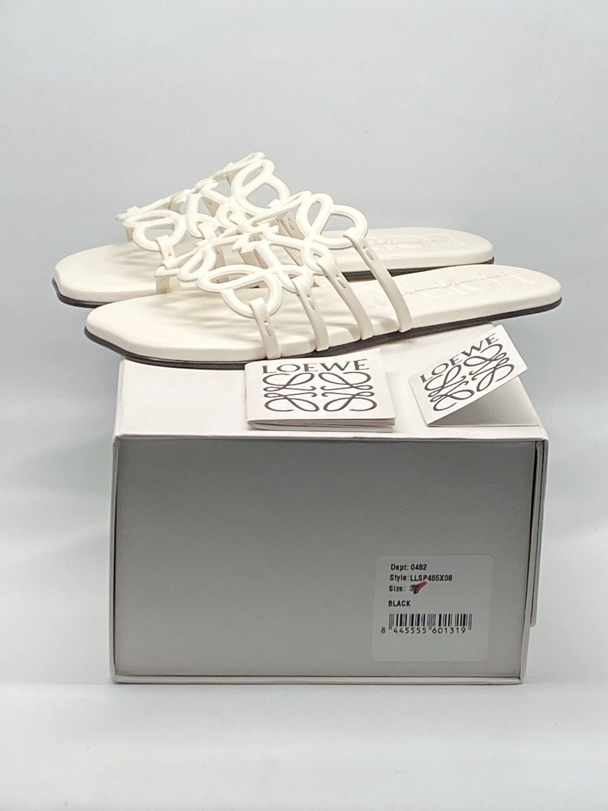 Loewe Loewe Petal Anagram slide in soft calfskin size 37 Size US 7 / IT 37 - 12 Thumbnail