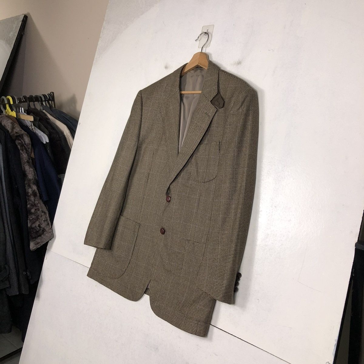 Designer × Japanese Brand × Vintage 📌VINTAGE WOOL DOUBLE BREAST COATS DAKS LONDON Size US M / EU 48-50 / 2 - 3 Thumbnail