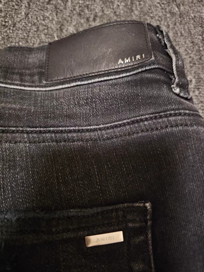 Amiri Amiri Men's Fringe Jeans Size US 37 - 4 Thumbnail