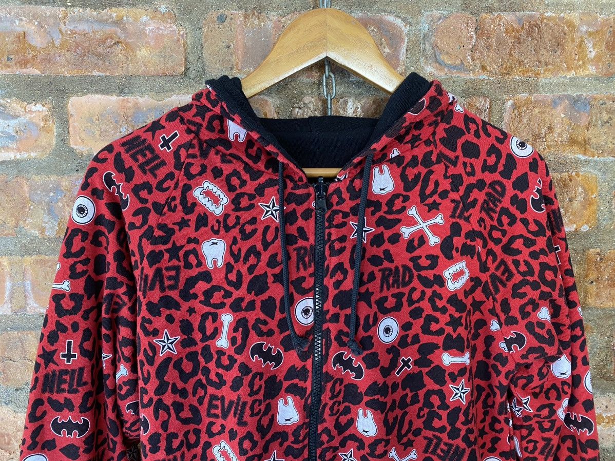 Japanese Brand 2000s Hell cat punk Sex Cross punk reversible hoodie Size M / US 6-8 / IT 42-44 - 3 Thumbnail