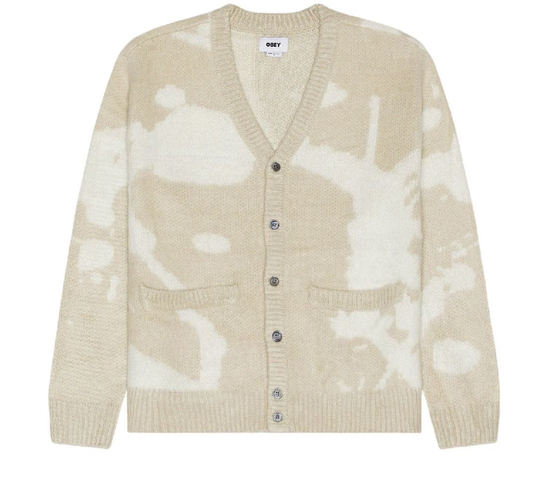 Obey Obey ‘Splatter’ Cardigan Size US M / EU 48-50 / 2 - 1 Thumbnail