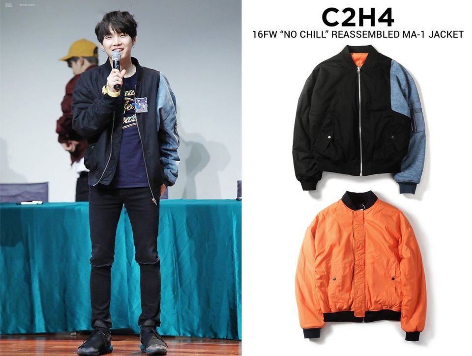 C2H4 C2H4 "No Chill" Reassembled MA- 1 Jacket Size L! Size US L / EU 52-54 / 3 - 1 Thumbnail