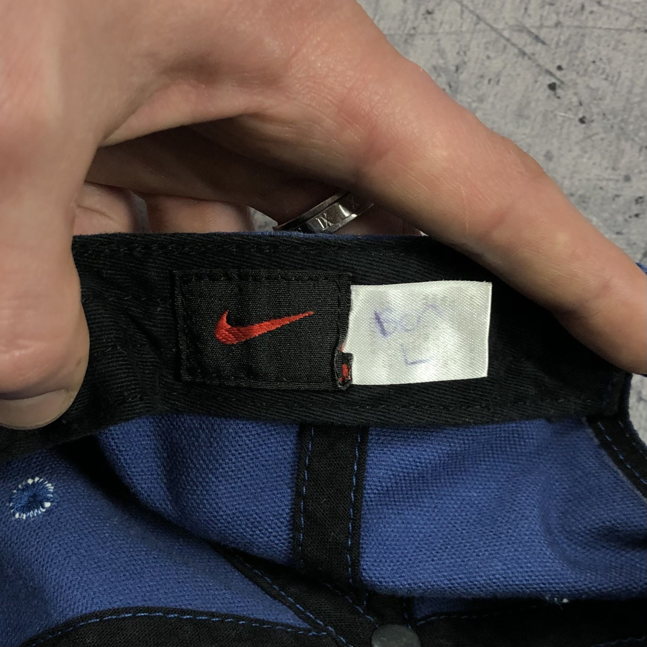 Nike Y2K Nike Swoosh Logo Cap Size ONE SIZE - 8 Thumbnail