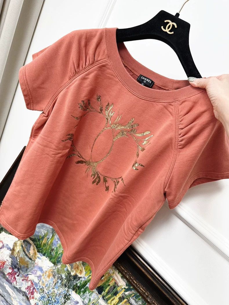 Chanel Chanel 18C Greek Laurel Double C S/S Top Size M / US 6-8 / IT 42-44 - 3 Thumbnail