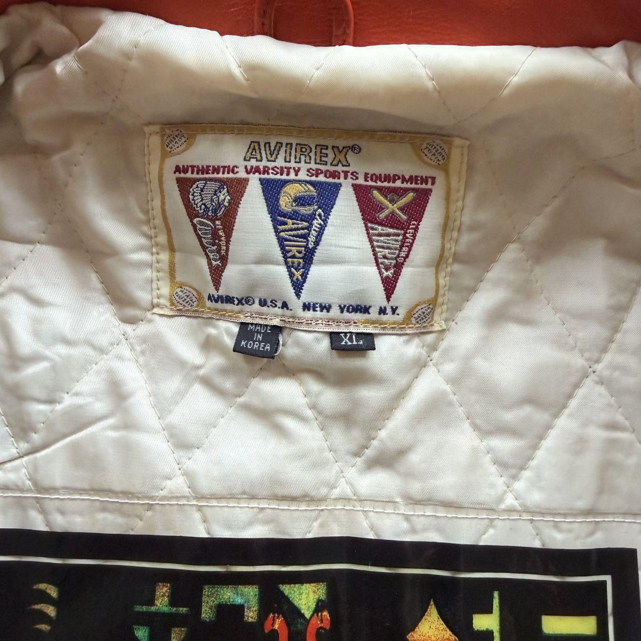 Avirex Avirex Leather Varsity Jacket Size US XL / EU 56 / 4 - 7 Thumbnail
