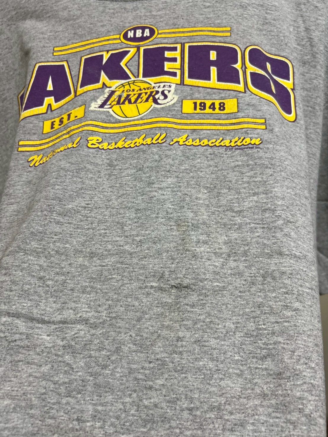 NBA × Vintage Vintage 90's Los Angeles Lakers NBA shirt bnz02 Size US XXL / EU 58 / 5 - 4 Thumbnail