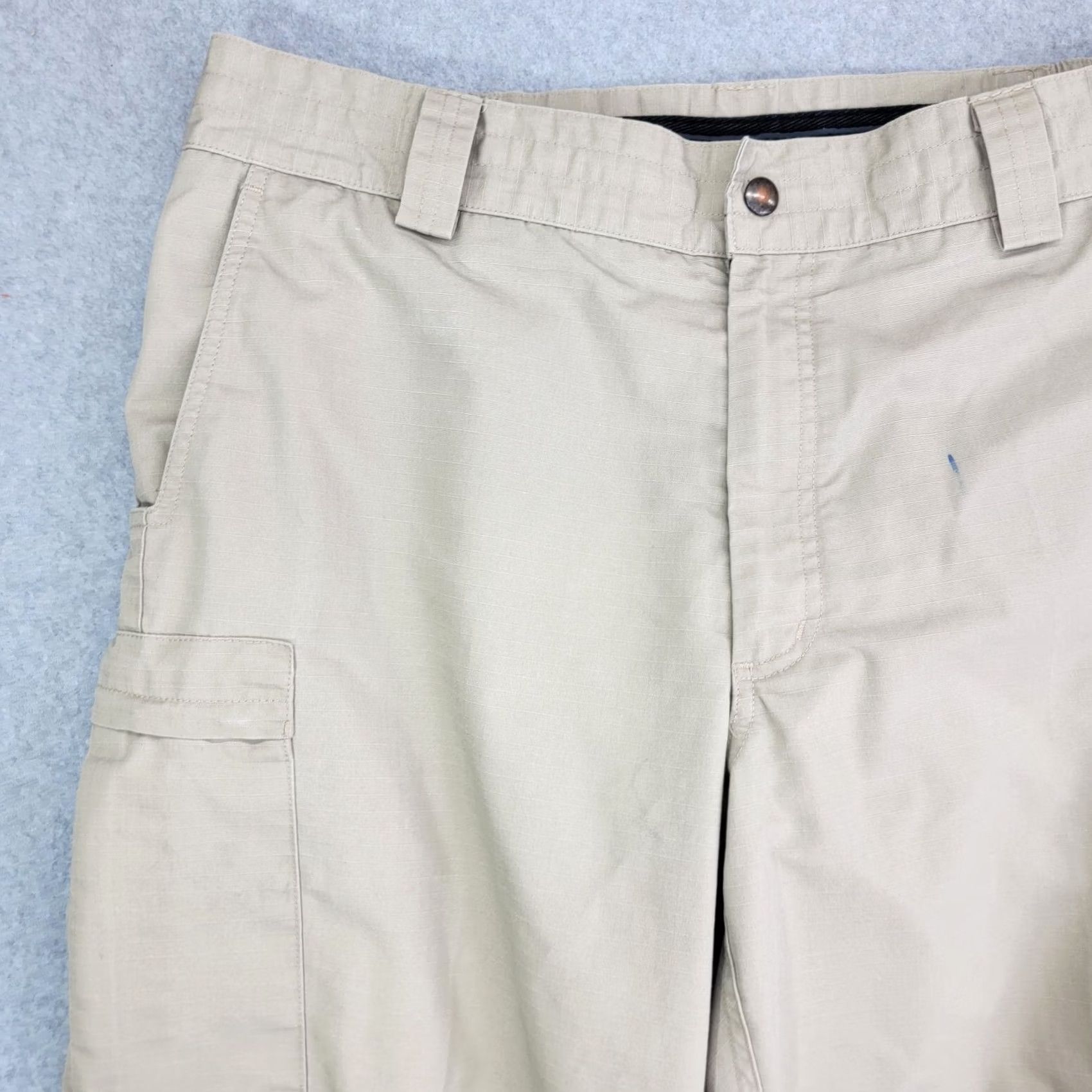 Vintage BLAUER pants mens 38x32 cargo ripstop 8835 TACTICAL OPERATIONAL SILVER TAN Size US 38 / EU 54 - 5 Thumbnail