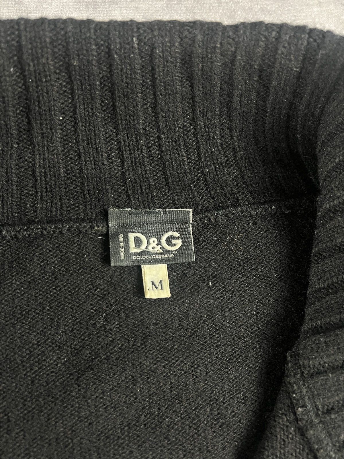 トップス Dolce&Gabbana Vintage Zip Up Cardigan 48 Men's Vintage DOLCE & GABBANA J&ANS Wool Cardigan Zip