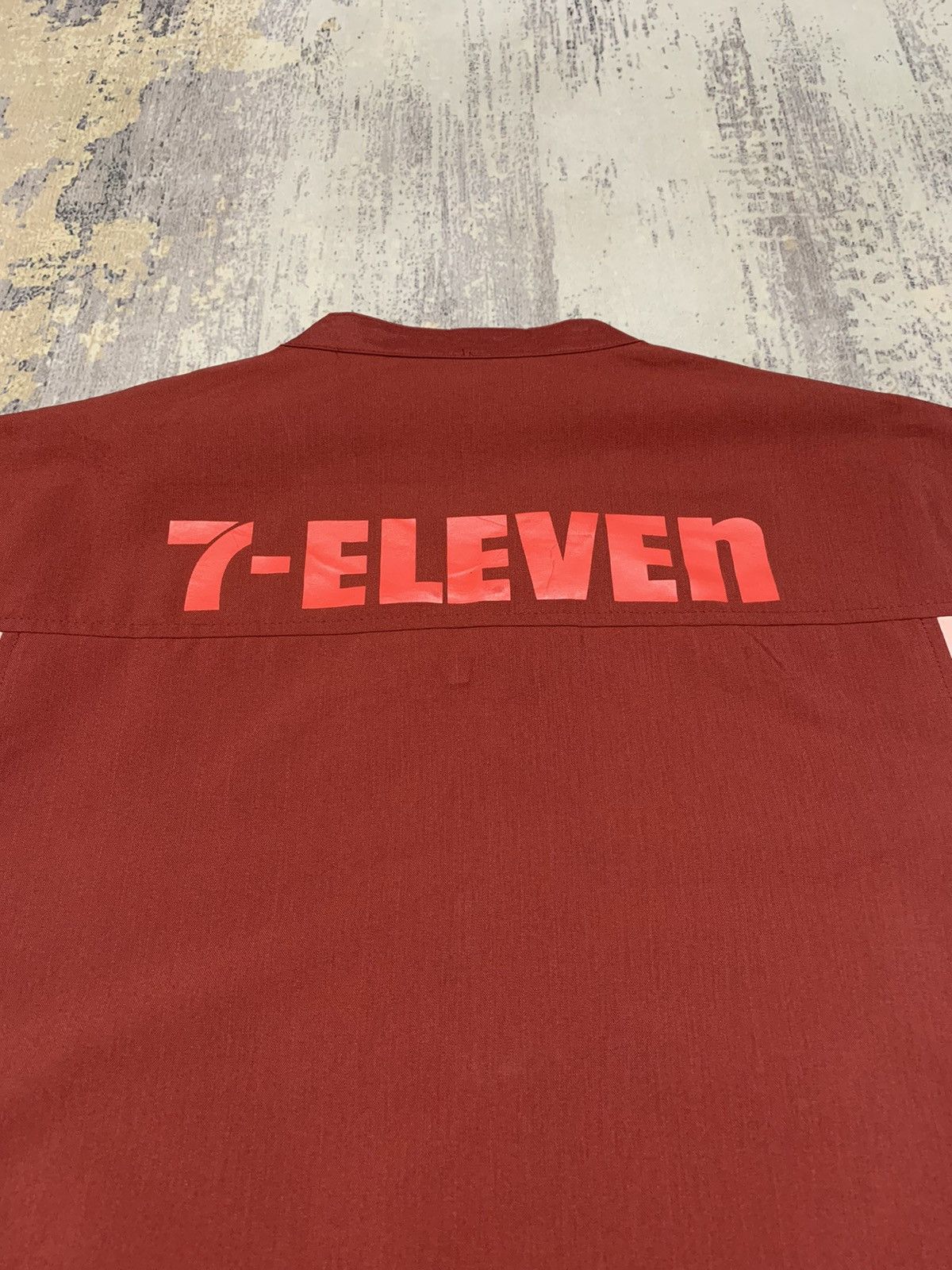 Japanese Brand VTG 7-Eleven Japan Employee Work Shirt Utility Top Size US L / EU 52-54 / 3 - 9 Thumbnail