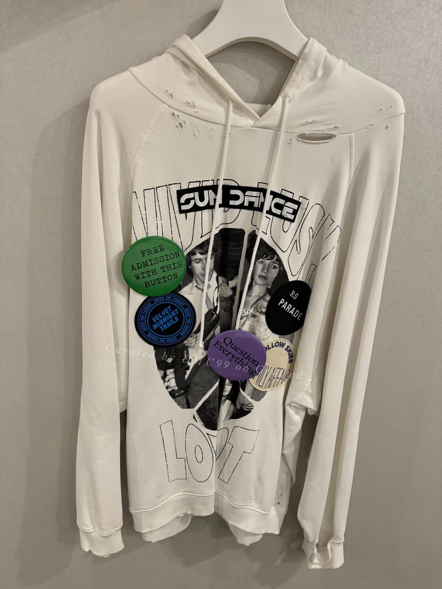 Raf Simons Rafsimons Patch Badge Hoodie Size US S / EU 44-46 / 1 - 1 Thumbnail