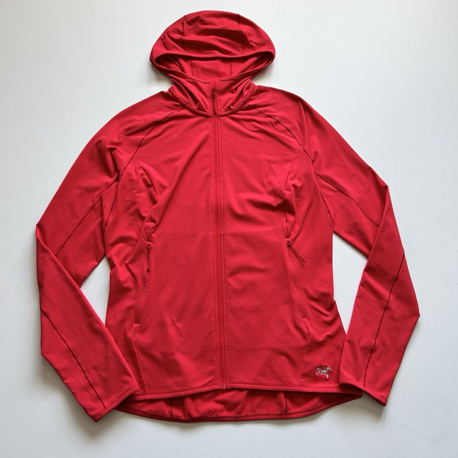 Arc’teryx Adahy Hoody Women’s Medium Red Pink Full Zip Rare