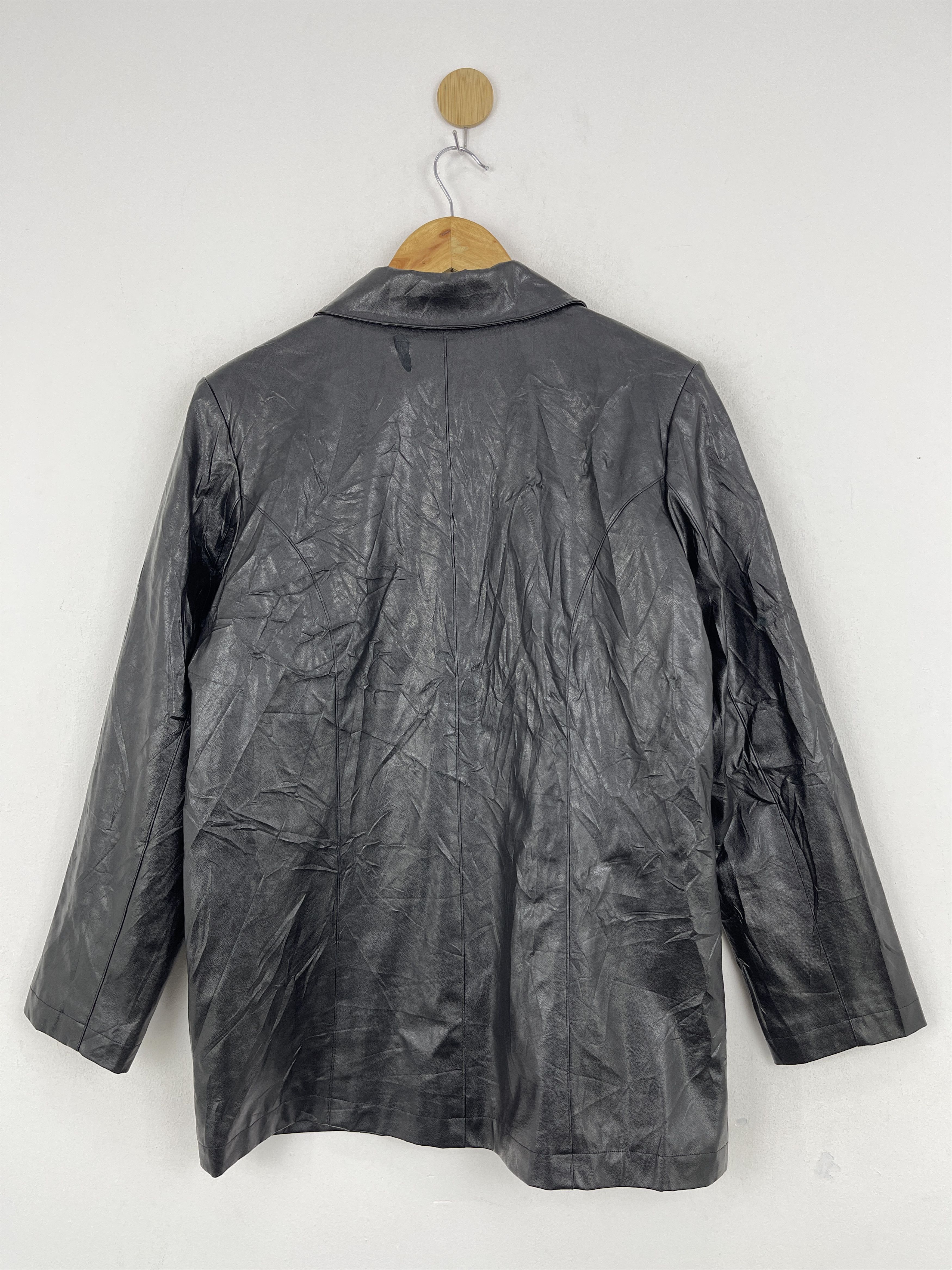 Other Vintage Virtue Leather Jacket JA0080 Size US M / EU 48-50 / 2 - 2 Thumbnail