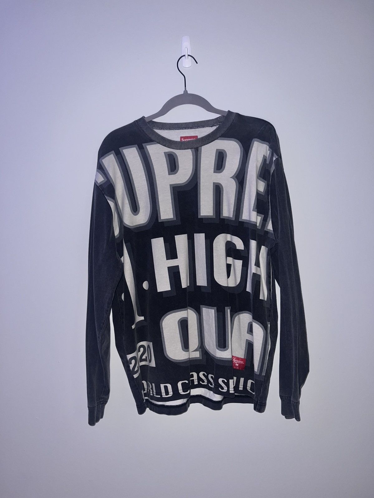 Supreme SUPREME WORLD CLASS LS TEE Size US M / EU 48-50 / 2 - 1 Thumbnail