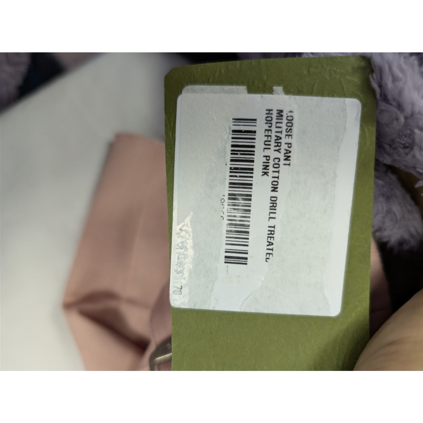 Gucci o1rshd1 Military Cotton Drill Treated Loose Pant in Pink Size US 32 / EU 48 - 23 Thumbnail