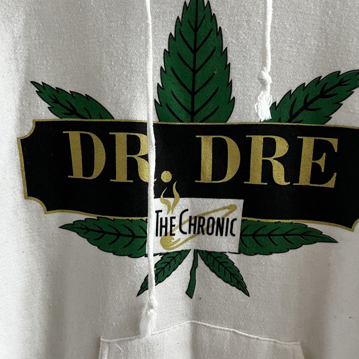 Death Row Records × Rap Tees × Vintage Vintage Dr. Dre - The Chronic 90’s Rap Hiphop Hoodie Size US XL / EU 56 / 4 - 3 Thumbnail