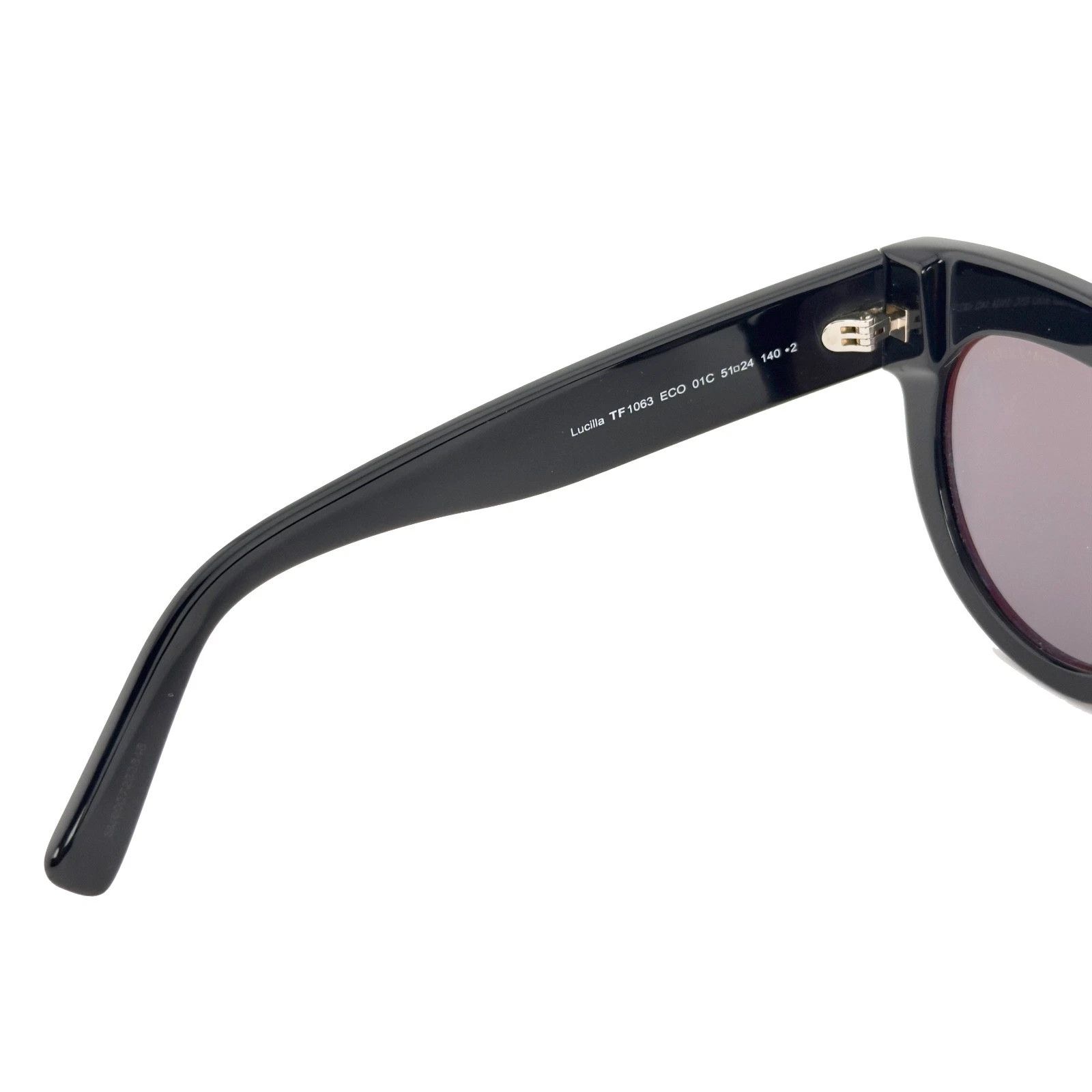 Tom Ford TOM FORD LUCILLA TF1063 01C Black Sunglasses 1063 FT1063 Size ONE SIZE - 8 Thumbnail