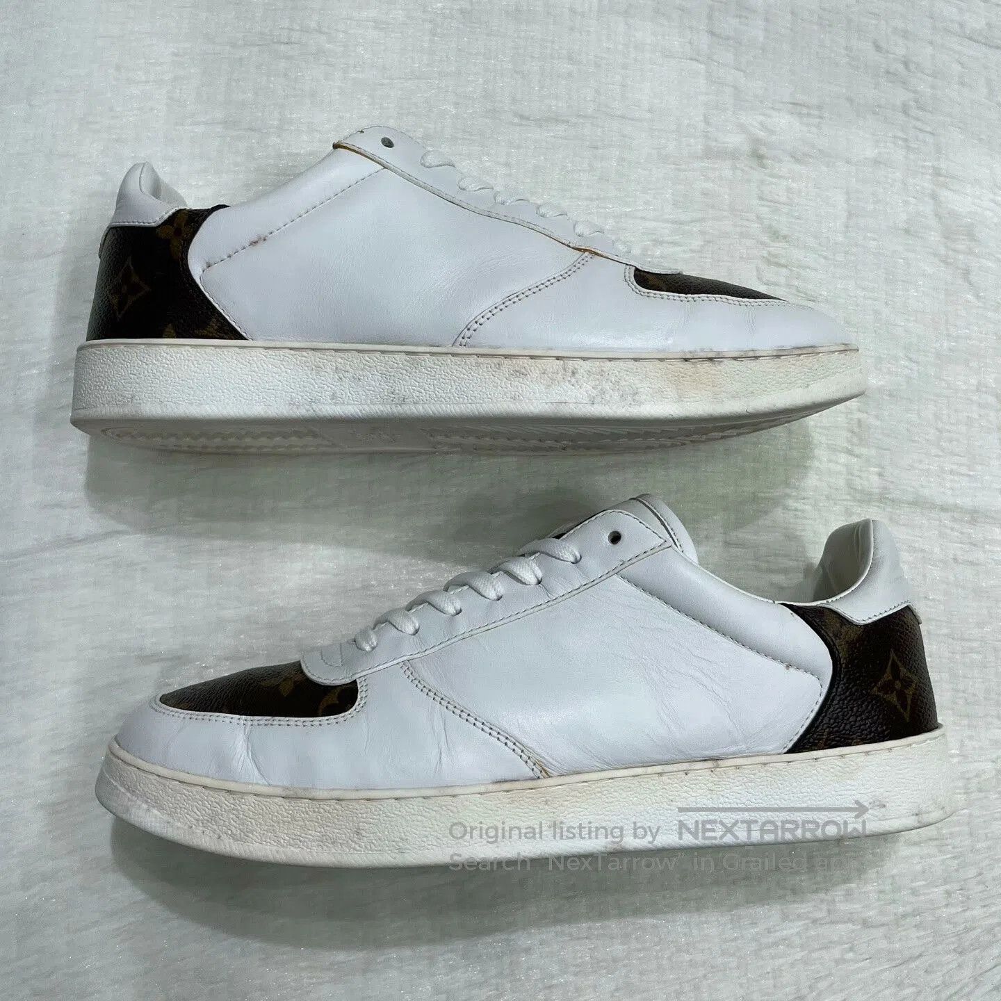 Louis Vuitton Louis Vuitton Rivoli Leather Sneakers. Size US 7.5 / EU 40-41 - 7 Thumbnail
