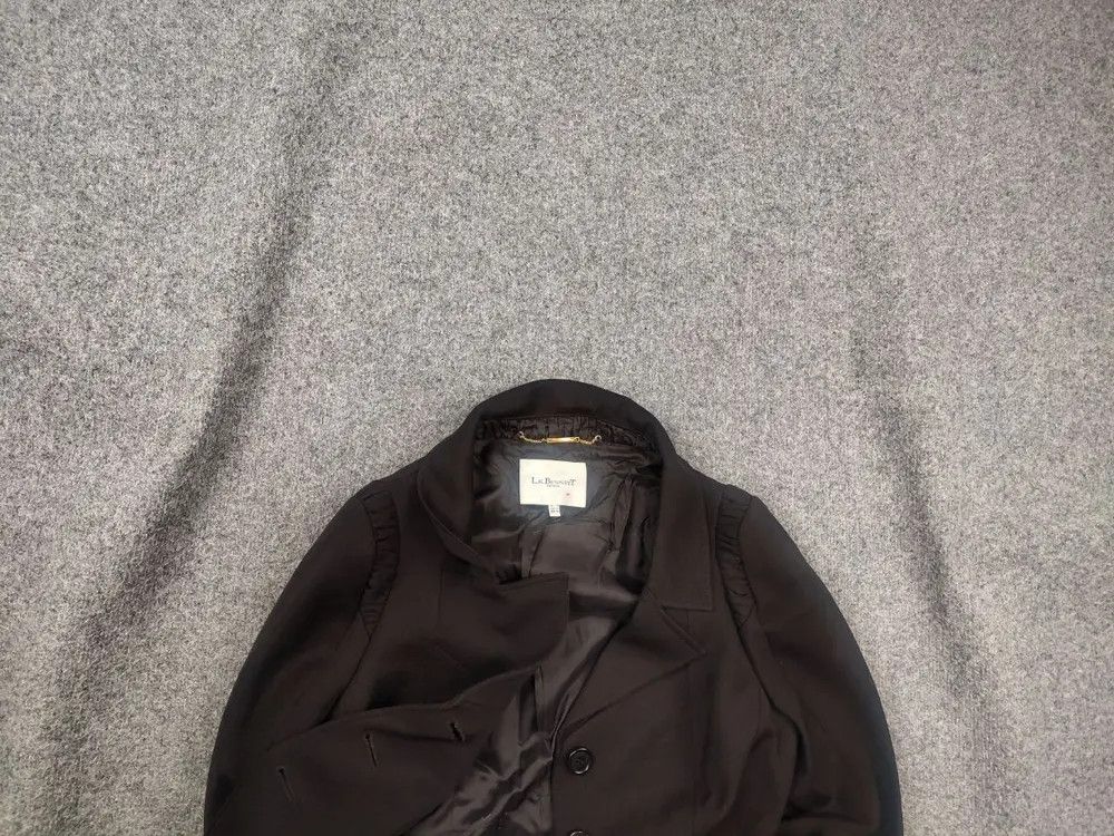 LK Bennett L.K. Bennett London Design Brown Wool Blend Blazer jacket Size L / US 10 / IT 46 - 1 Thumbnail