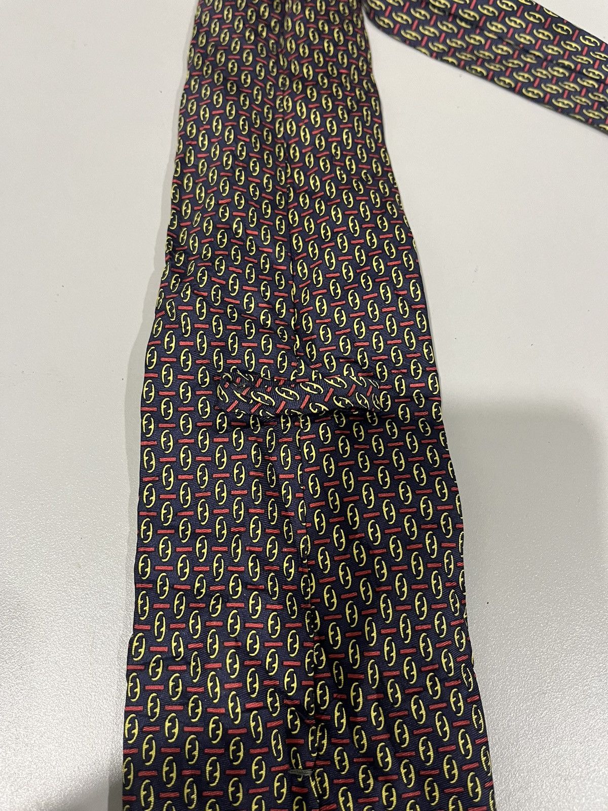 Designer × Fendi × Vintage Vintage Fendi Monogram Tie Size ONE SIZE - 4 Thumbnail