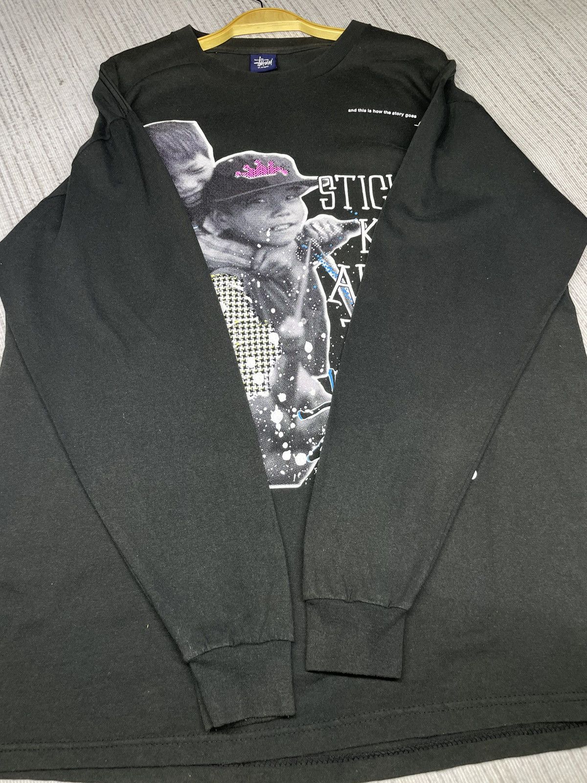 Stussy Vintage Stussy Stick Up Kidz Are Out To Tax Size US L / EU 52-54 / 3 - 8 Thumbnail