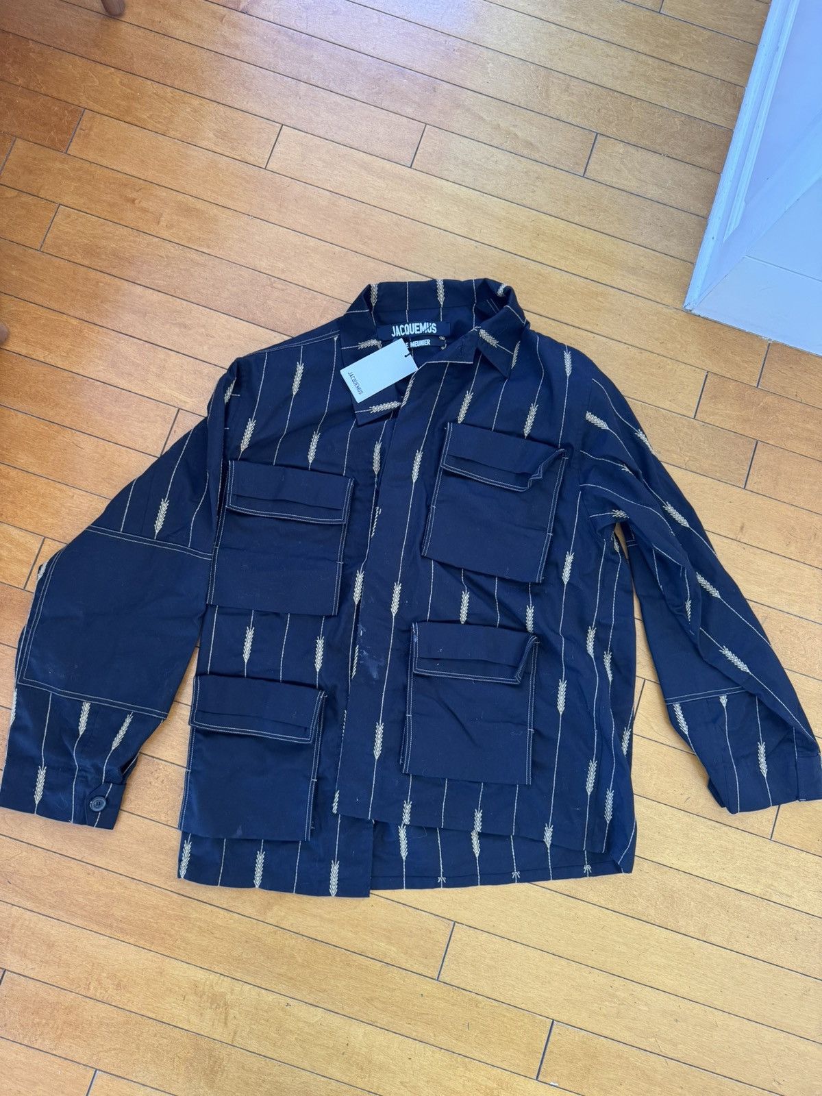 Jacquemus 'La Chemise Blé' Jacket Size US S / EU 44-46 / 1 - 2 Thumbnail