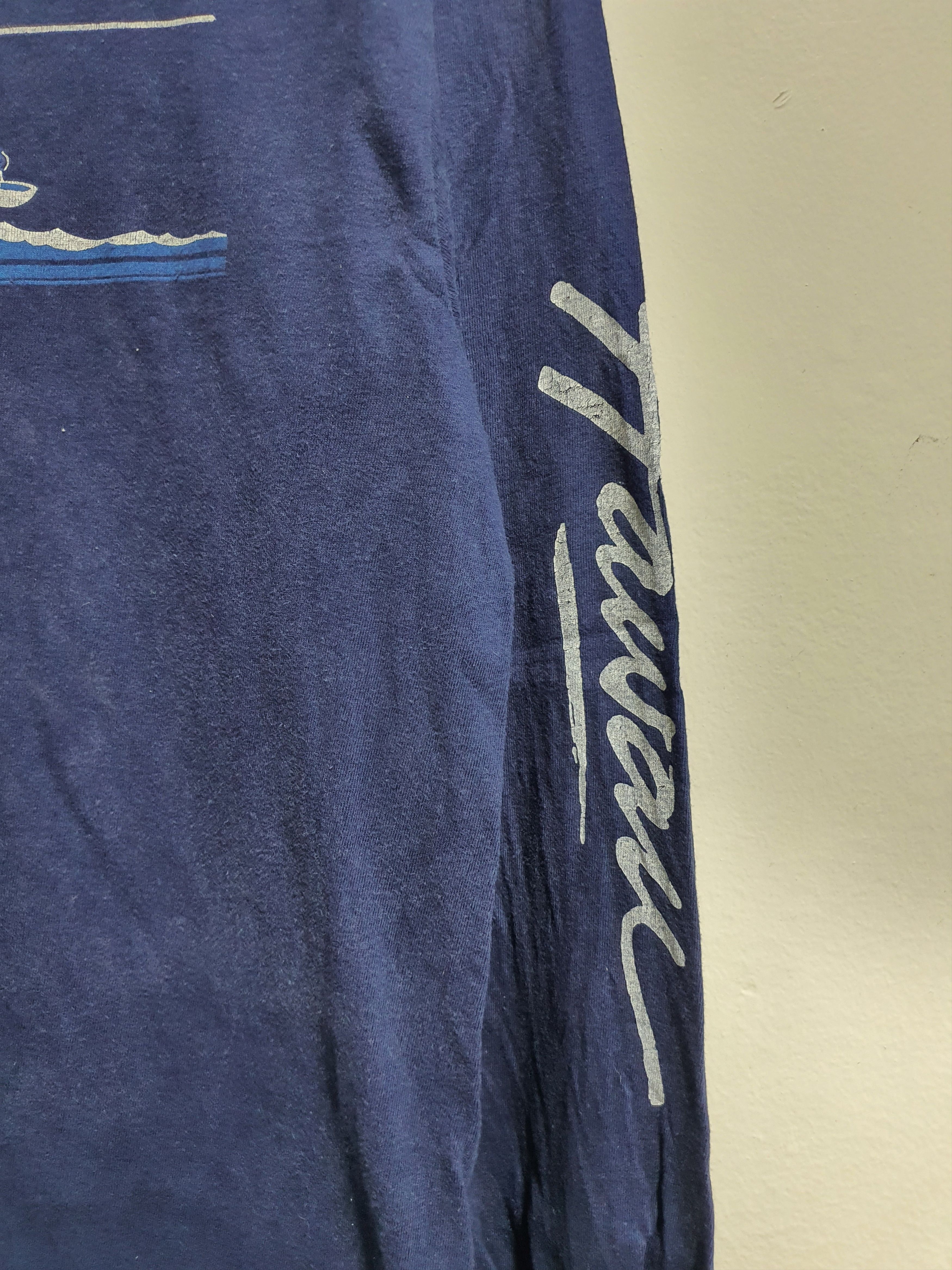 Hanes × Vintage VINTAGE HAWAII SAILER 22/29 USA RARE LONG SLEEVE T-SHIRT Size US XL / EU 56 / 4 - 3 Thumbnail