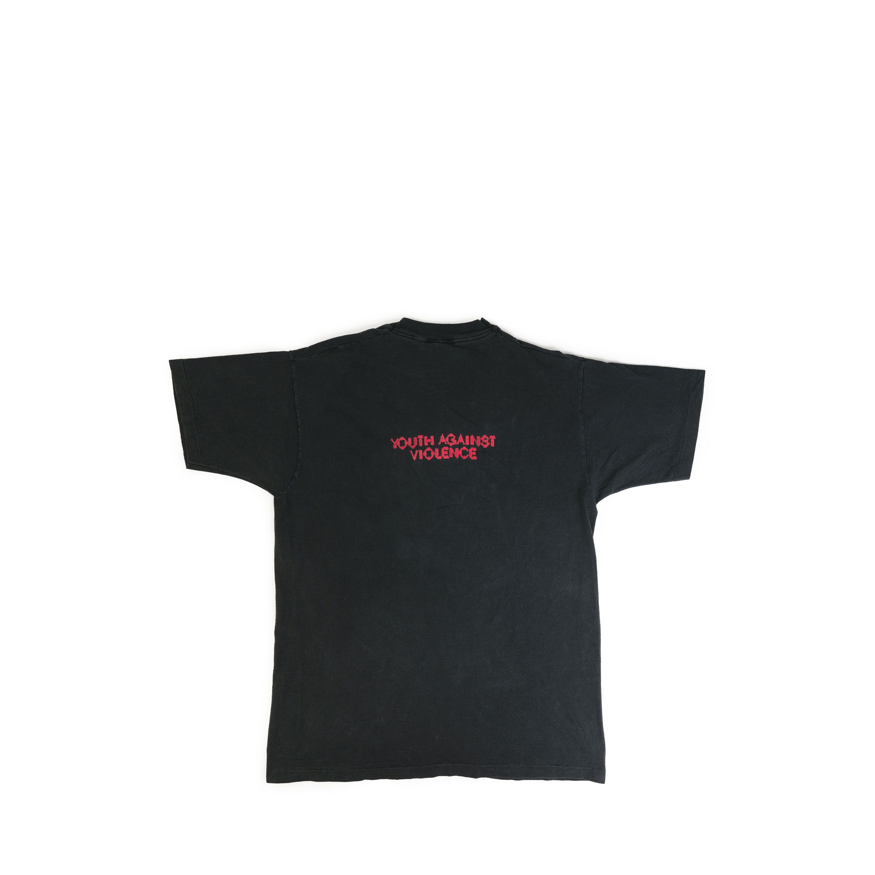 Vintage Vintage 1990's Choose To Defuse Tee Shirt Size US XL / EU 56 / 4 - 2 Thumbnail