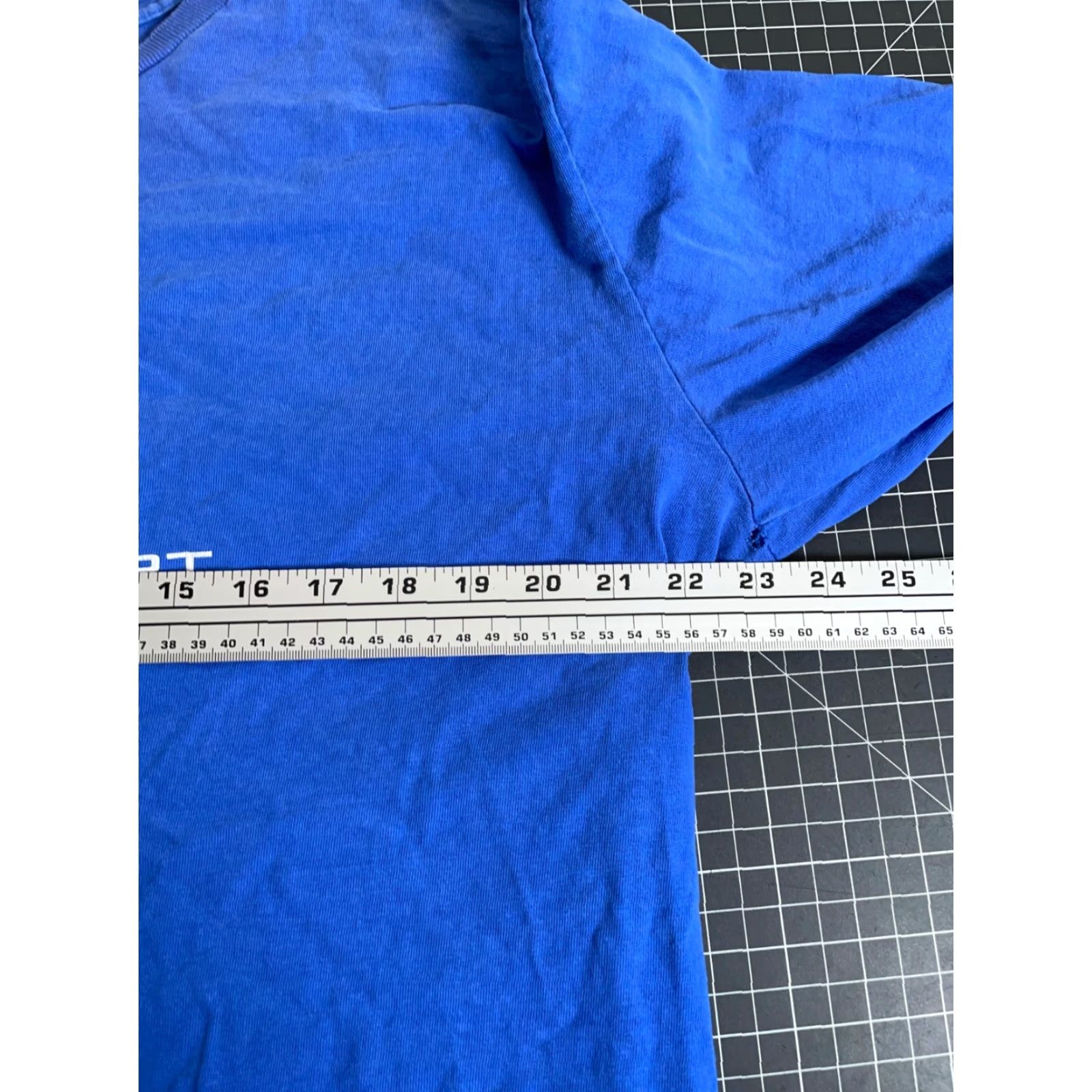 Vintage VINTAGE Polo Sport T-Shirt Long Sleeve Mens Large Blue Graphic Print 90s Retro Preppy Size US L / EU 52-54 / 3 - 5 Thumbnail