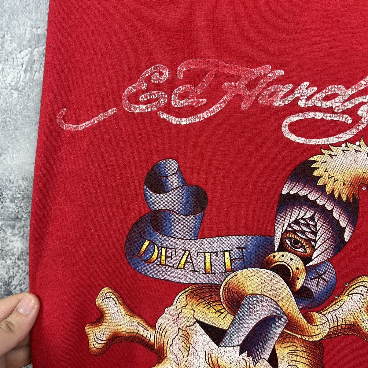 Ed Hardy Ed Hardy Christian Audigier Vintage Tank Top Size L / US 10 / IT 46 - 13 Thumbnail