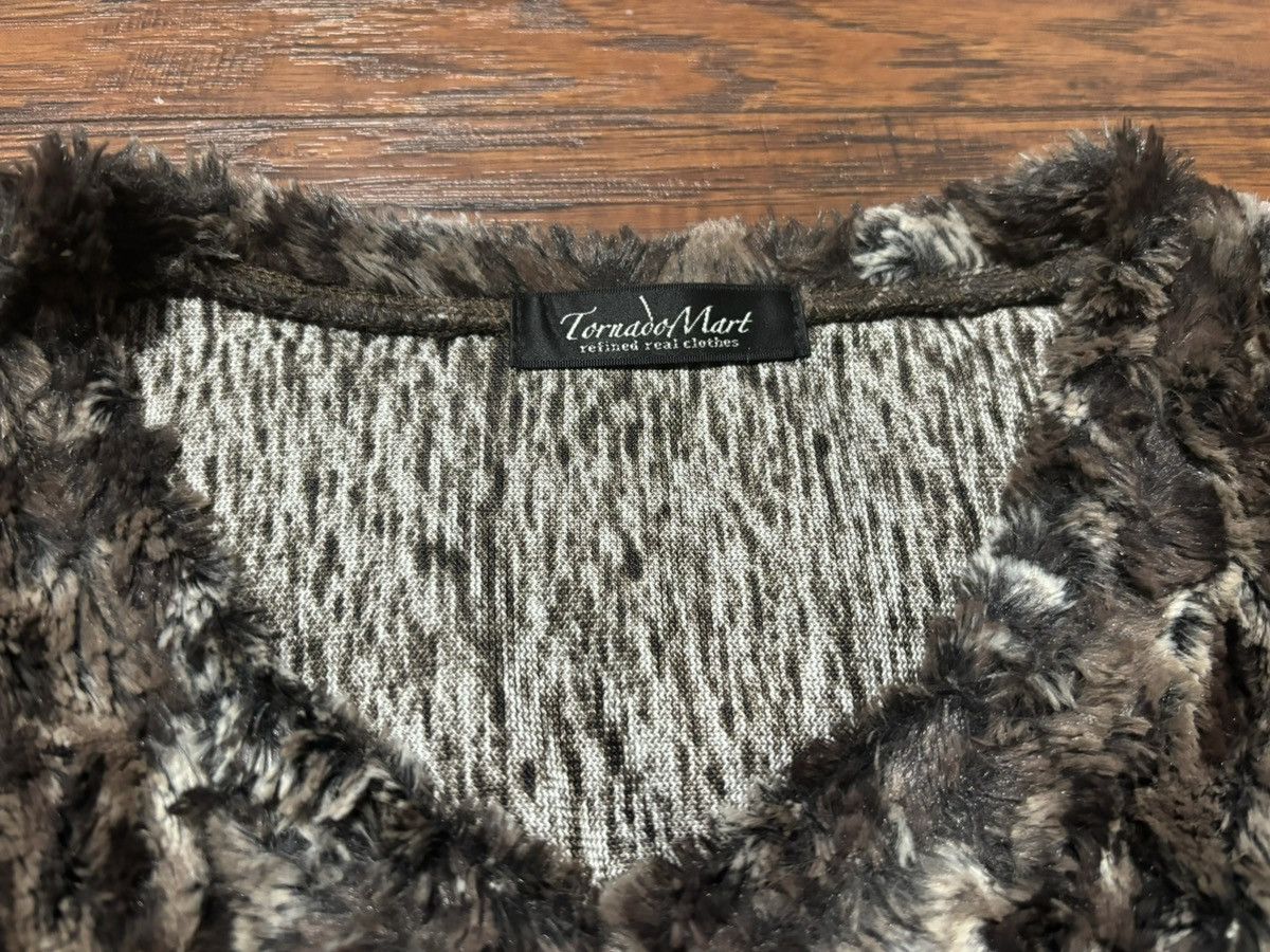 Tornado Mart Tornado Mart faux fur leopard pattern long sleeve Size US S / EU 44-46 / 1 - 4 Thumbnail
