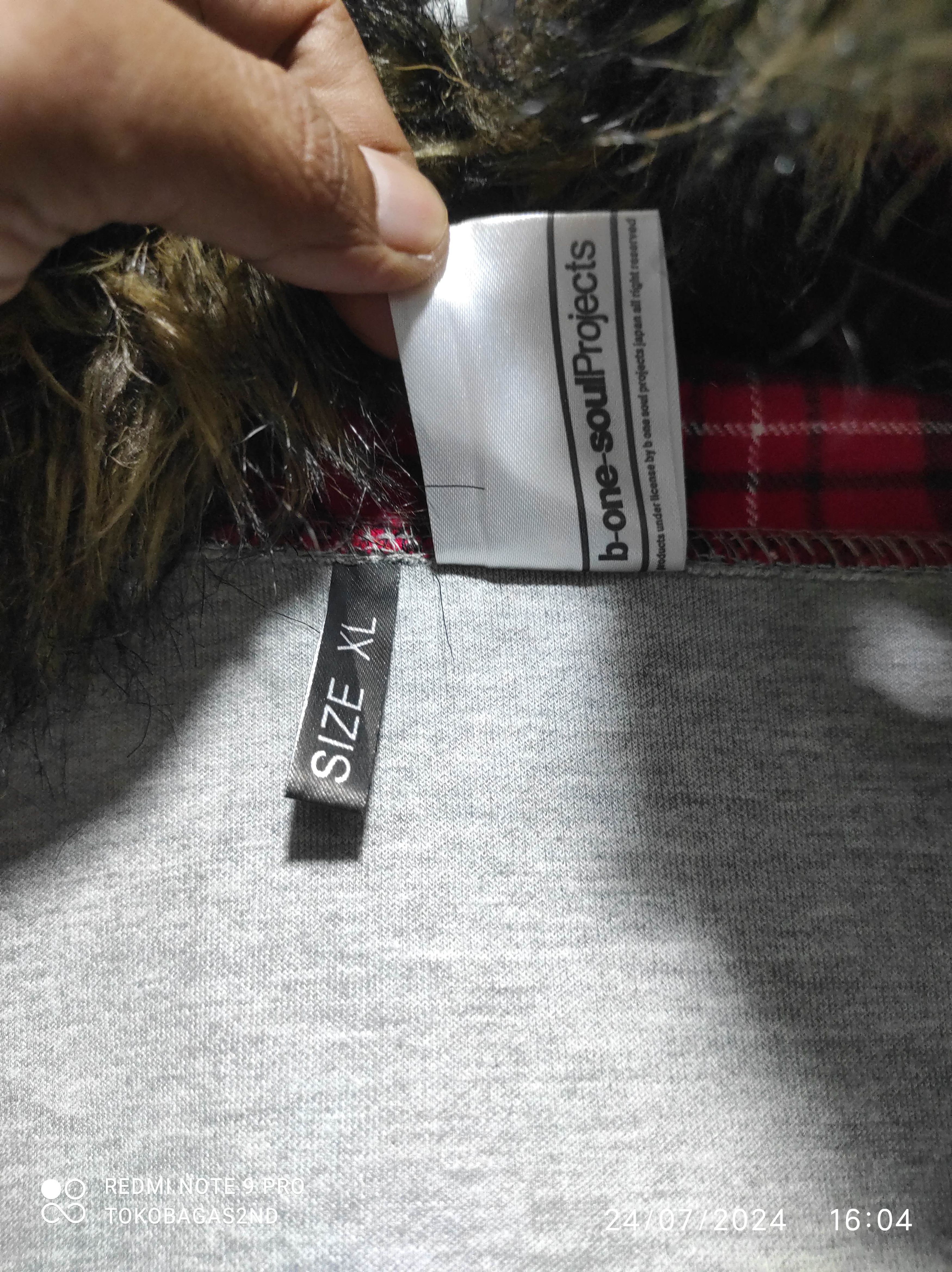 14th Addiction B one Soul Fur Hoodie Skull if six was nine style Size US L / EU 52-54 / 3 - 13 Thumbnail