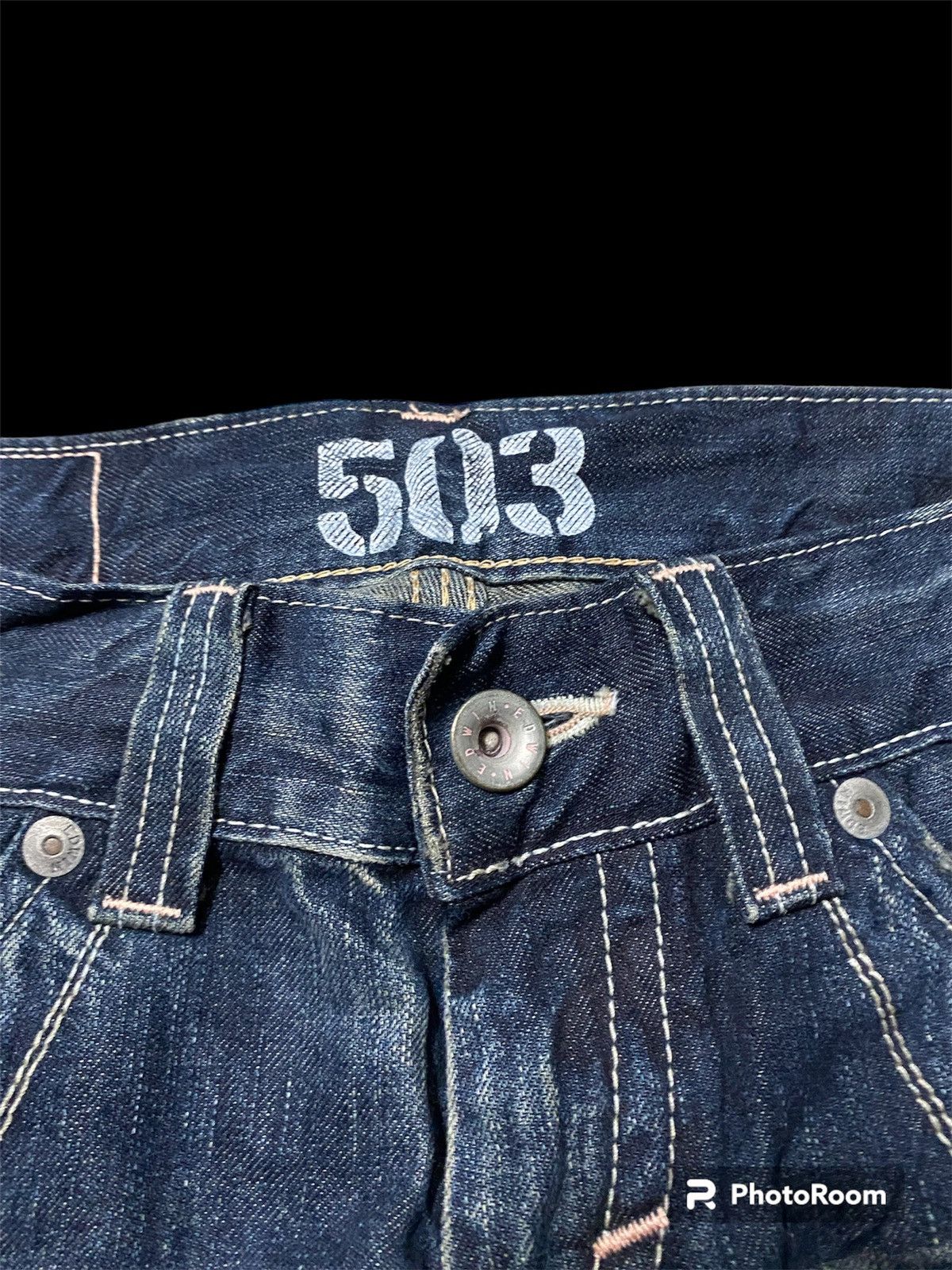 Edwin × Japanese Brand Flare Jeans Edwin 503 Low Rise Baggy Size US 29 - 7 Thumbnail
