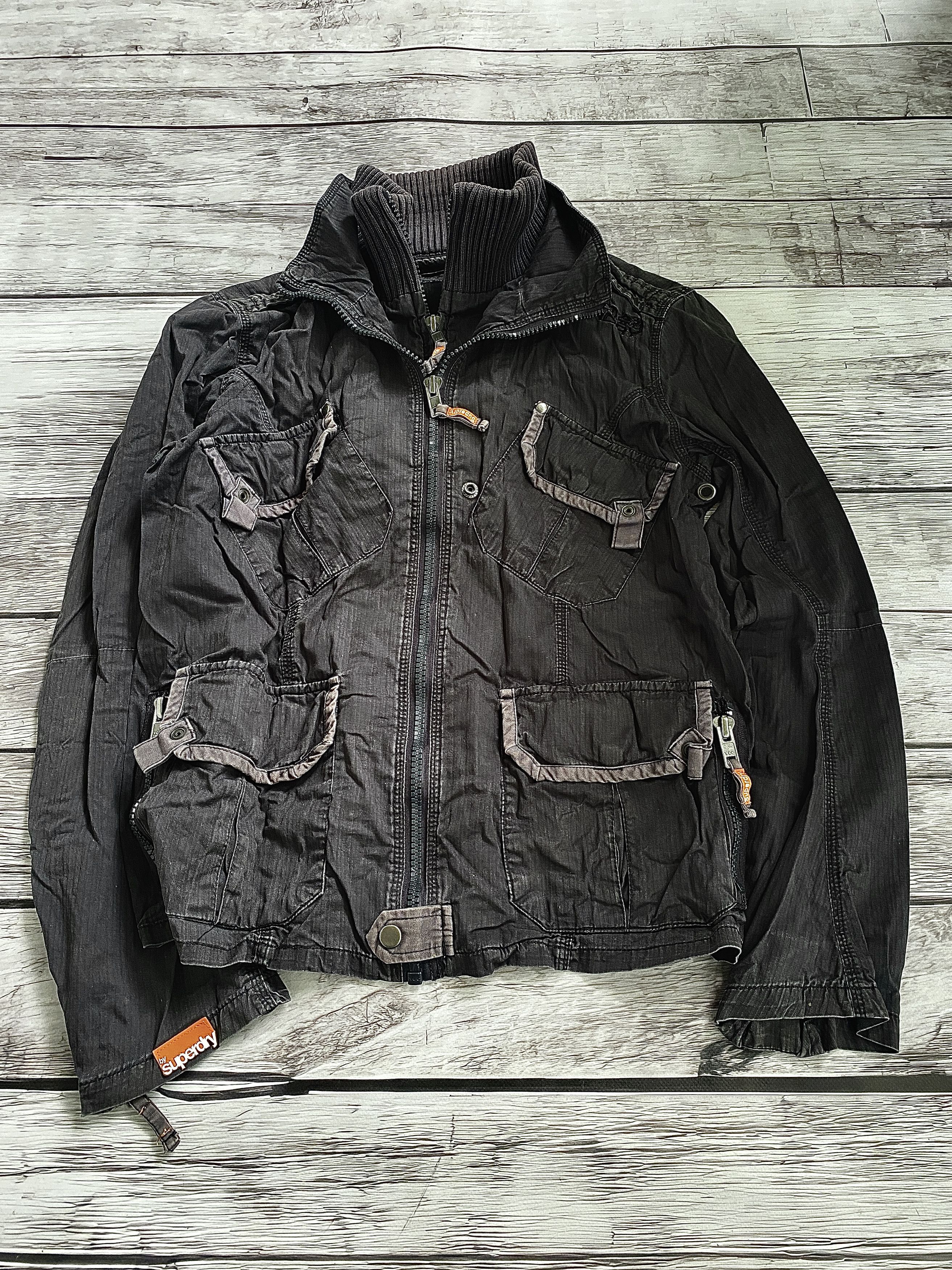 If Six Was Nine VTG JAPANESE BALENCIAGA TYPE CROPPED CARGO JACKET Size US M / EU 48-50 / 2 - 3 Thumbnail
