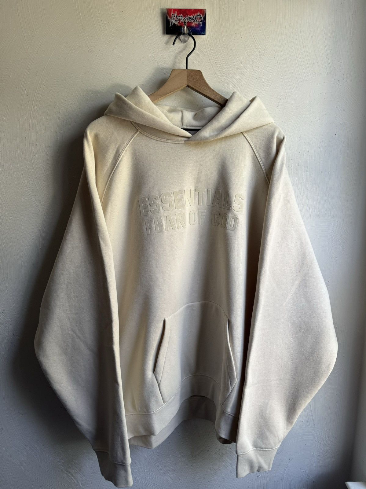 image of Essentials Hoodie Egg Shell Cream, Men's (Size 2XL)