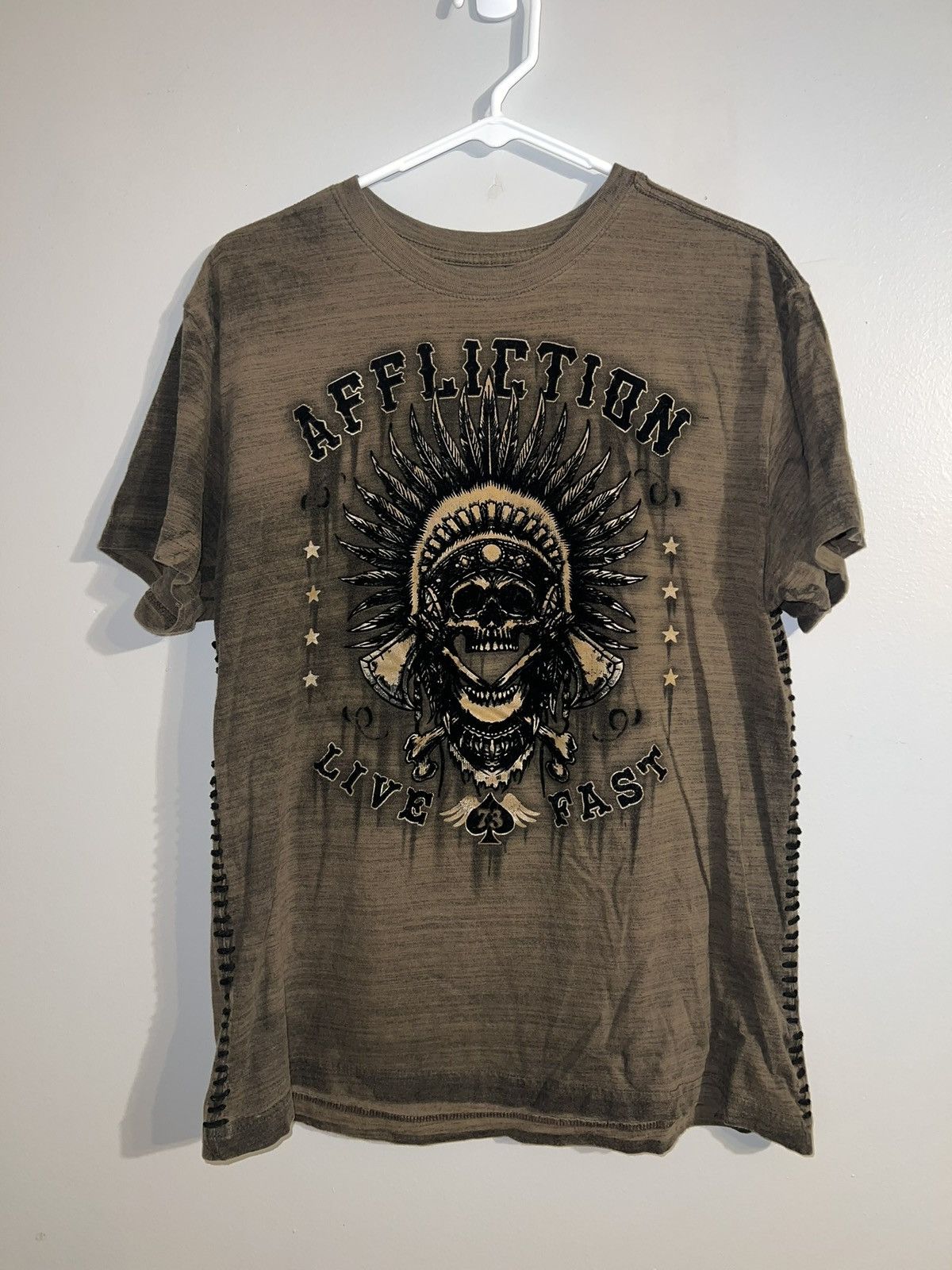 Affliction Affliction Native American Tee Size US L / EU 52-54 / 3 - 1 Thumbnail