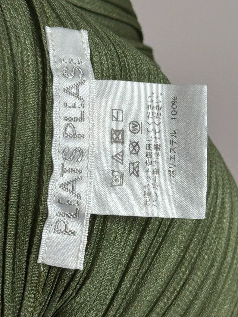 Issey Miyake Issey Miyake size:3 Green wavy horizontal stripe spring to Size S / US 4 / IT 40 - 3 Thumbnail