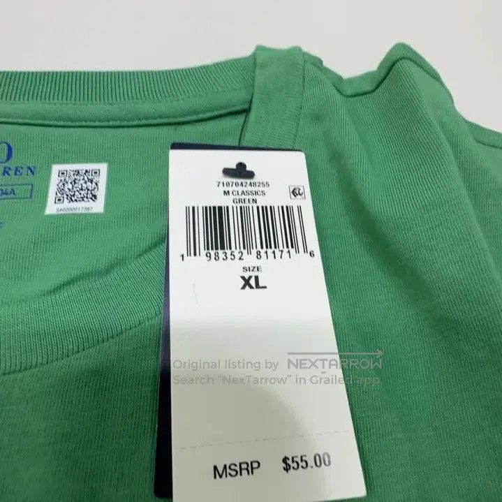 Polo Ralph Lauren Polo Ralph Lauren Solid Short Sleeve T. Size US XL / EU 56 / 4 - 5 Thumbnail