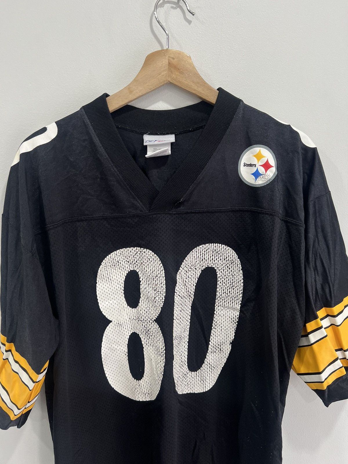 Reebok Steelers Pittsburgh Burress Football nfl jersey y2k Size US L / EU 52-54 / 3 - 3 Thumbnail