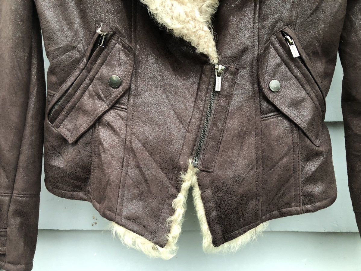 Japanese Brand VISIT in NEWYORK Suede Faux Leather Fur Style Jacket UNISEX Size US S / EU 44-46 / 1 - 10 Thumbnail