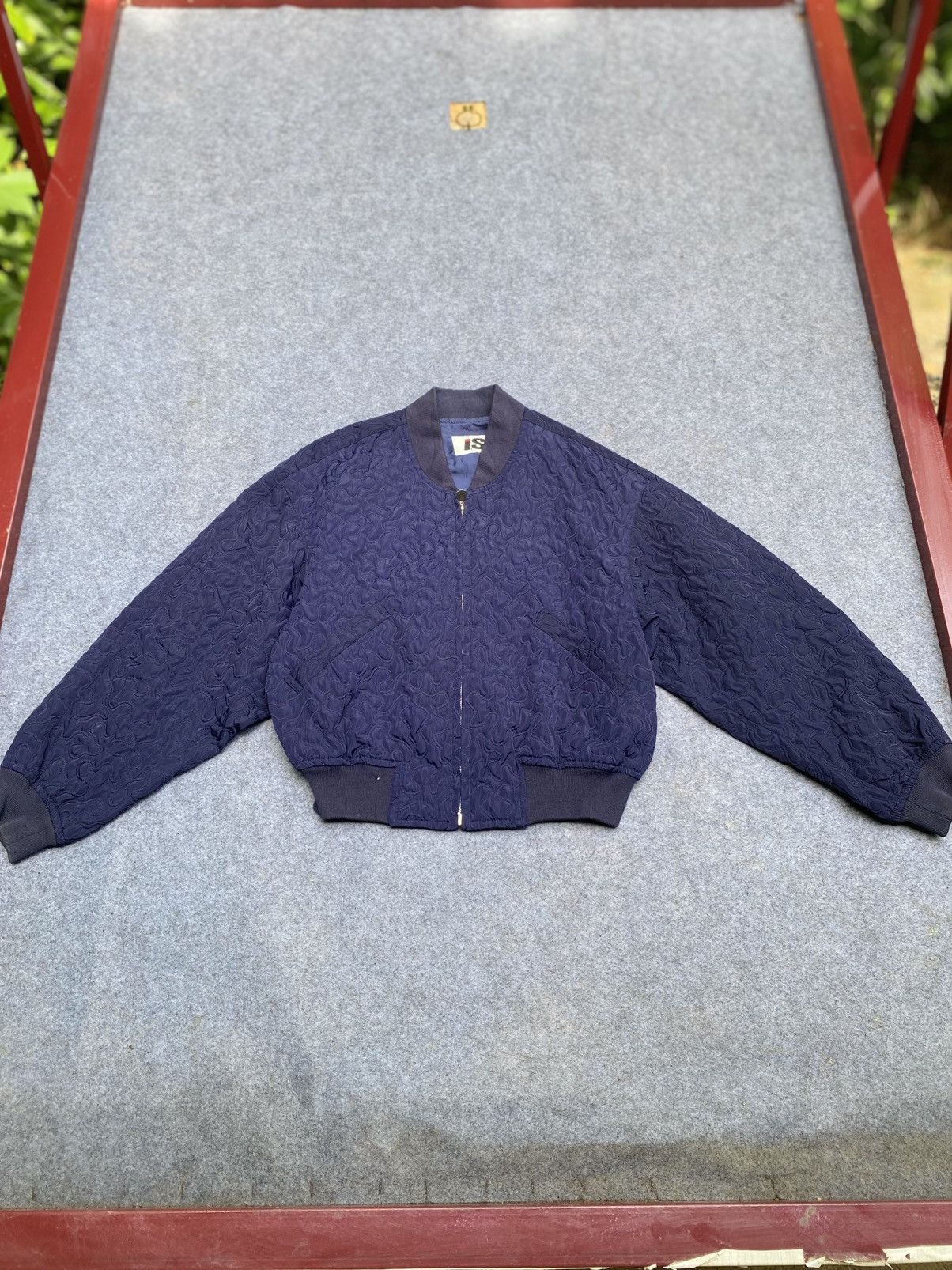 Issey Miyake × Tsumori Chisato Vintage i.s by issey miyake bomber jacket Size US M / EU 48-50 / 2 - 17 Thumbnail