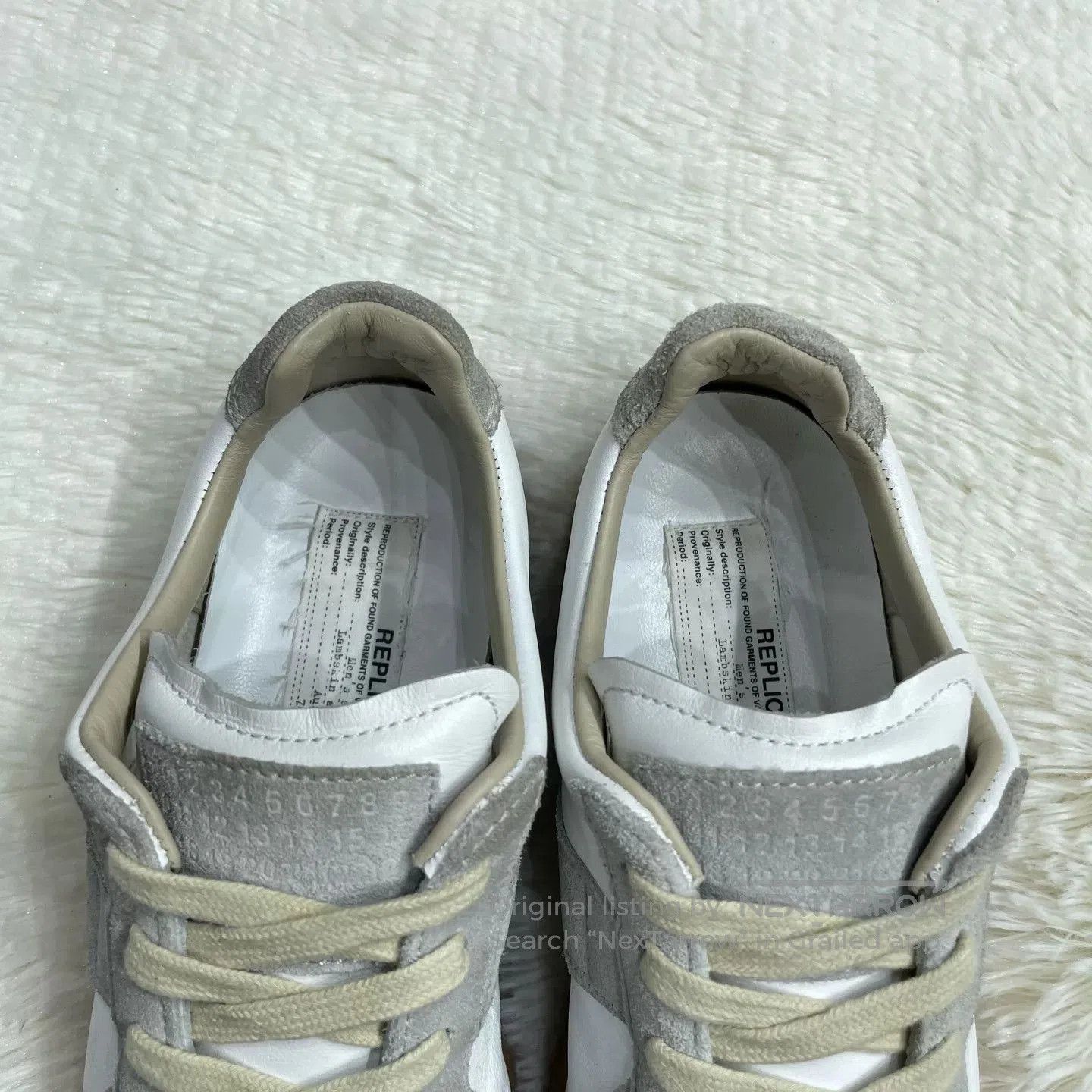 Maison Margiela Maison Margiela Replica Calfskin Women's Trainers. Size US 6 / IT 36 - 2 Thumbnail
