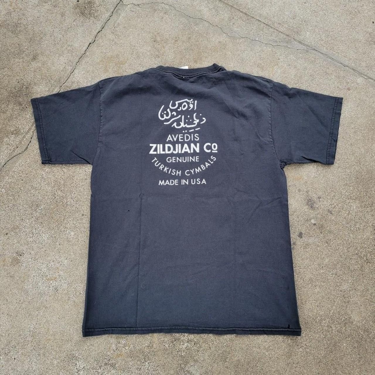 Vintage vintage zildjian cymbals t-shirt Size US L / EU 52-54 / 3 - 2 Thumbnail