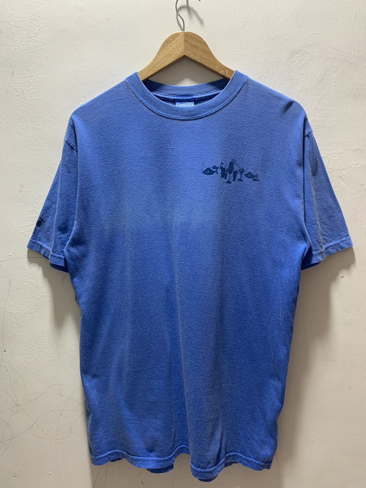 Vintage Crazy Shirt Blue Hawaii Dyed Size US M / EU 48-50 / 2 - 2 Thumbnail