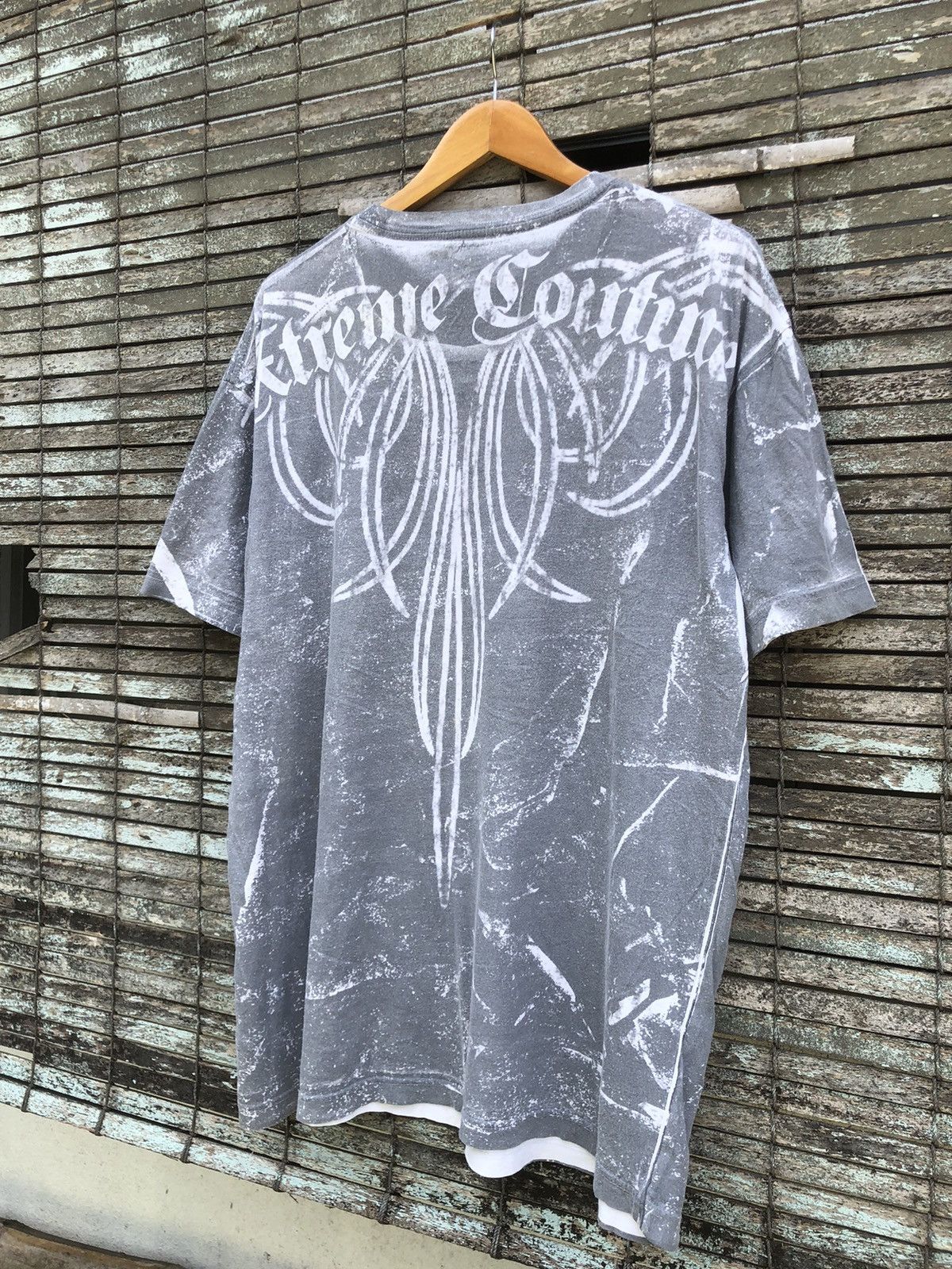 Affliction OVP Skull Xtreme Couture Tshirt Size US XL / EU 56 / 4 - 12 Thumbnail