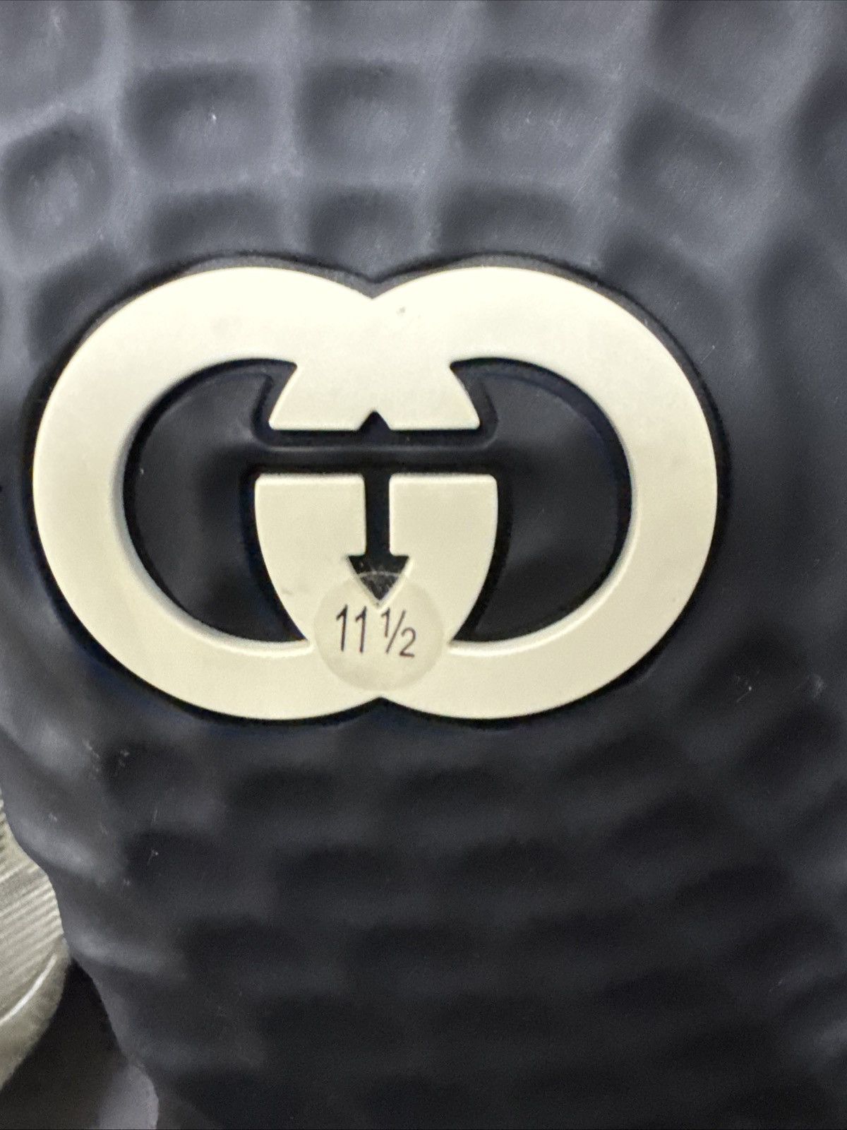 Gucci New Gucci GG Logo Sneakers Shoes Mac80 White Black Size US 12 / EU 45 - 7 Thumbnail
