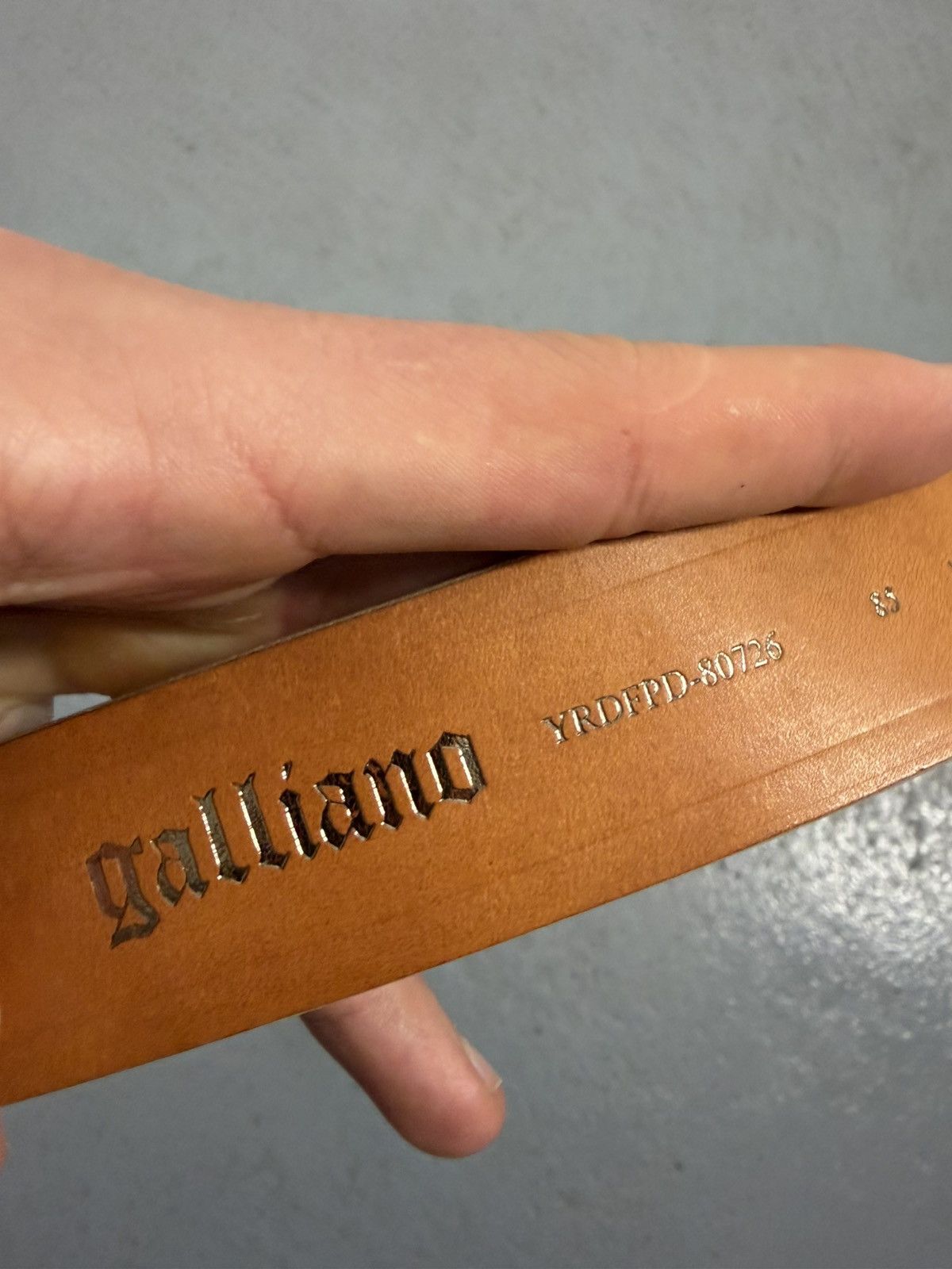 John Galliano Vintage John Galliano Rhinestones G Logo Belt Size ONE SIZE - 7 Thumbnail